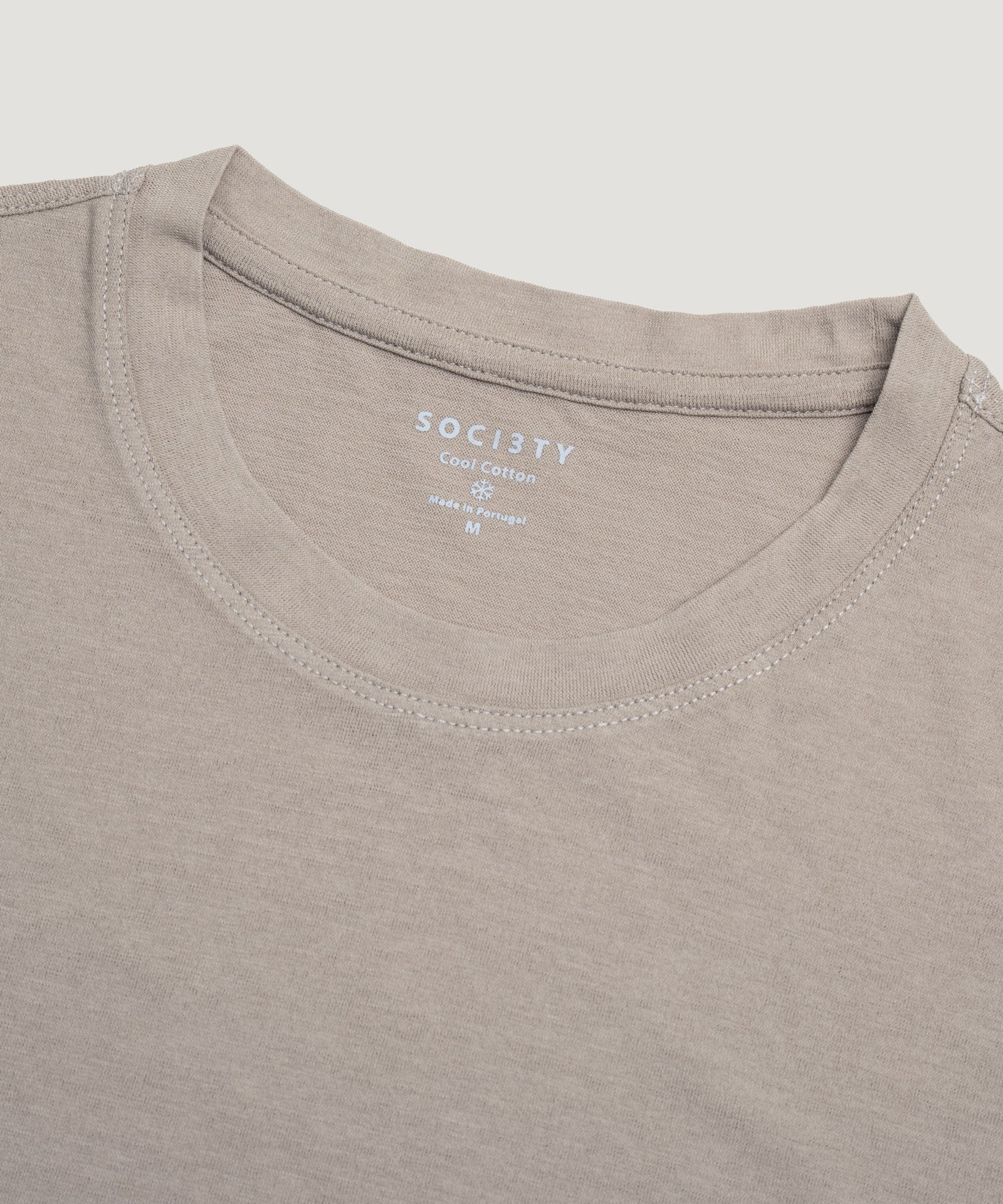 T-shirt Cool Cotton lichtbruin - Image 2