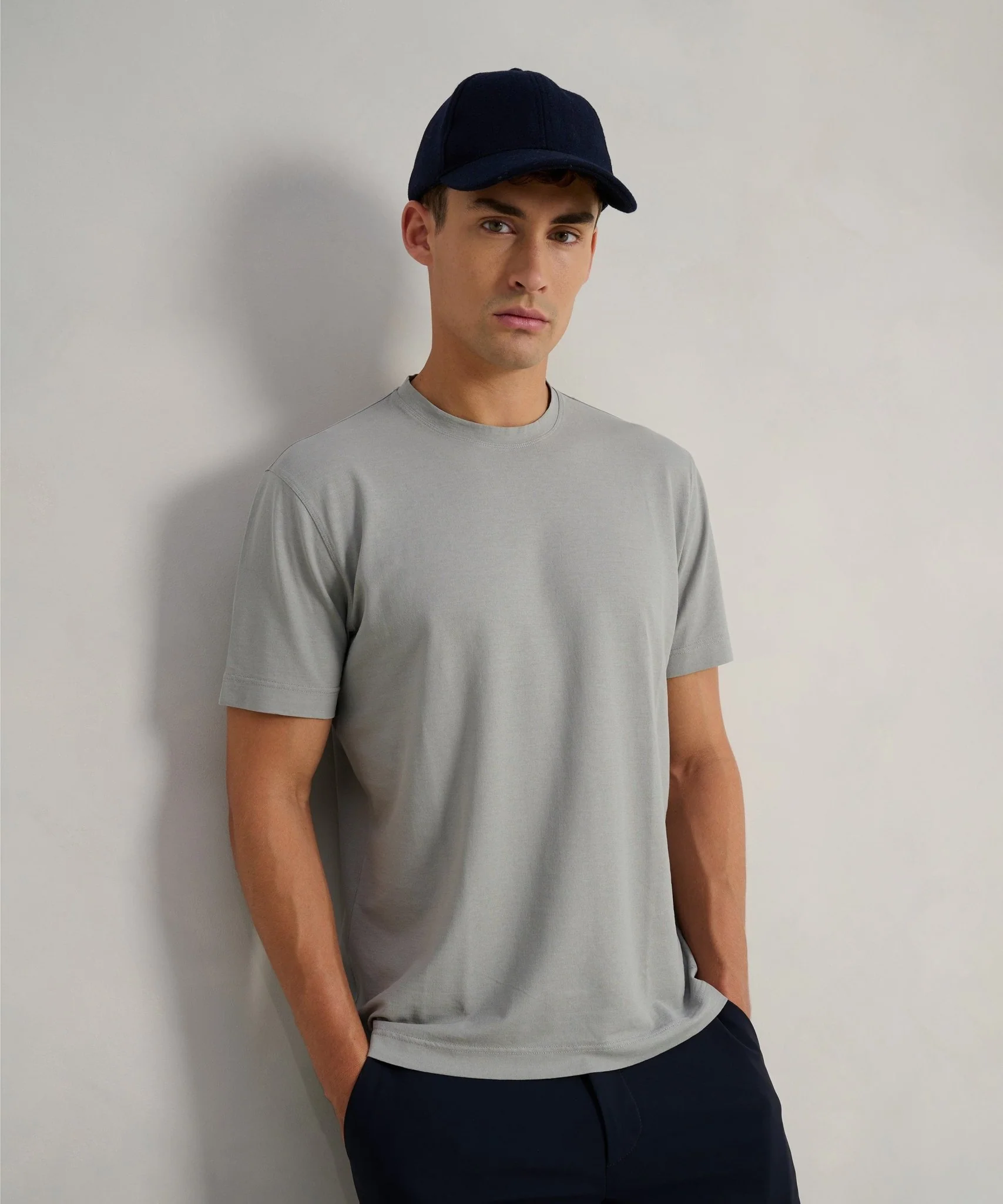 T-shirt Cool Cotton lichtgrijs - Image 3