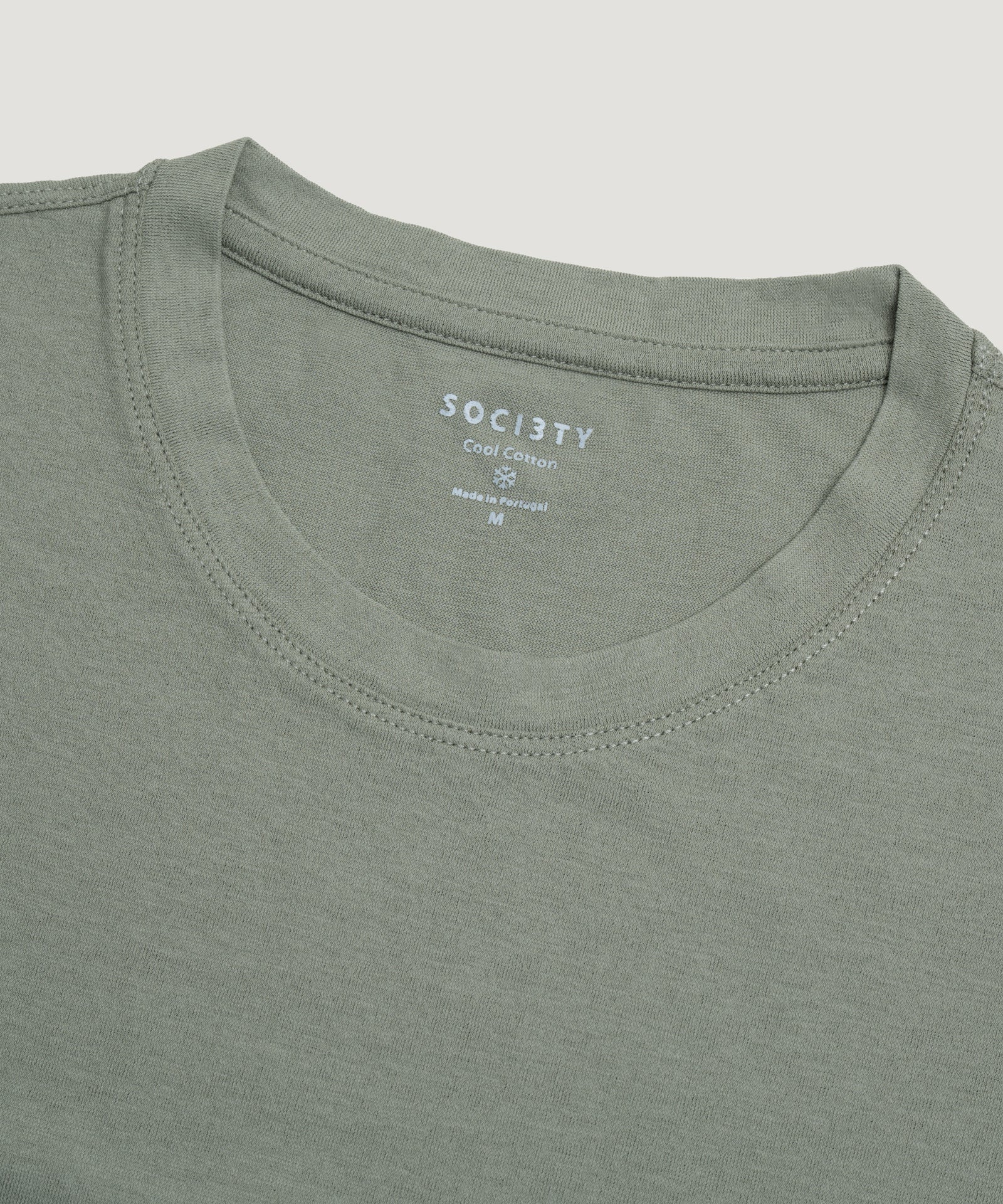 T-shirt Cool Cotton saliegroen - Image 2