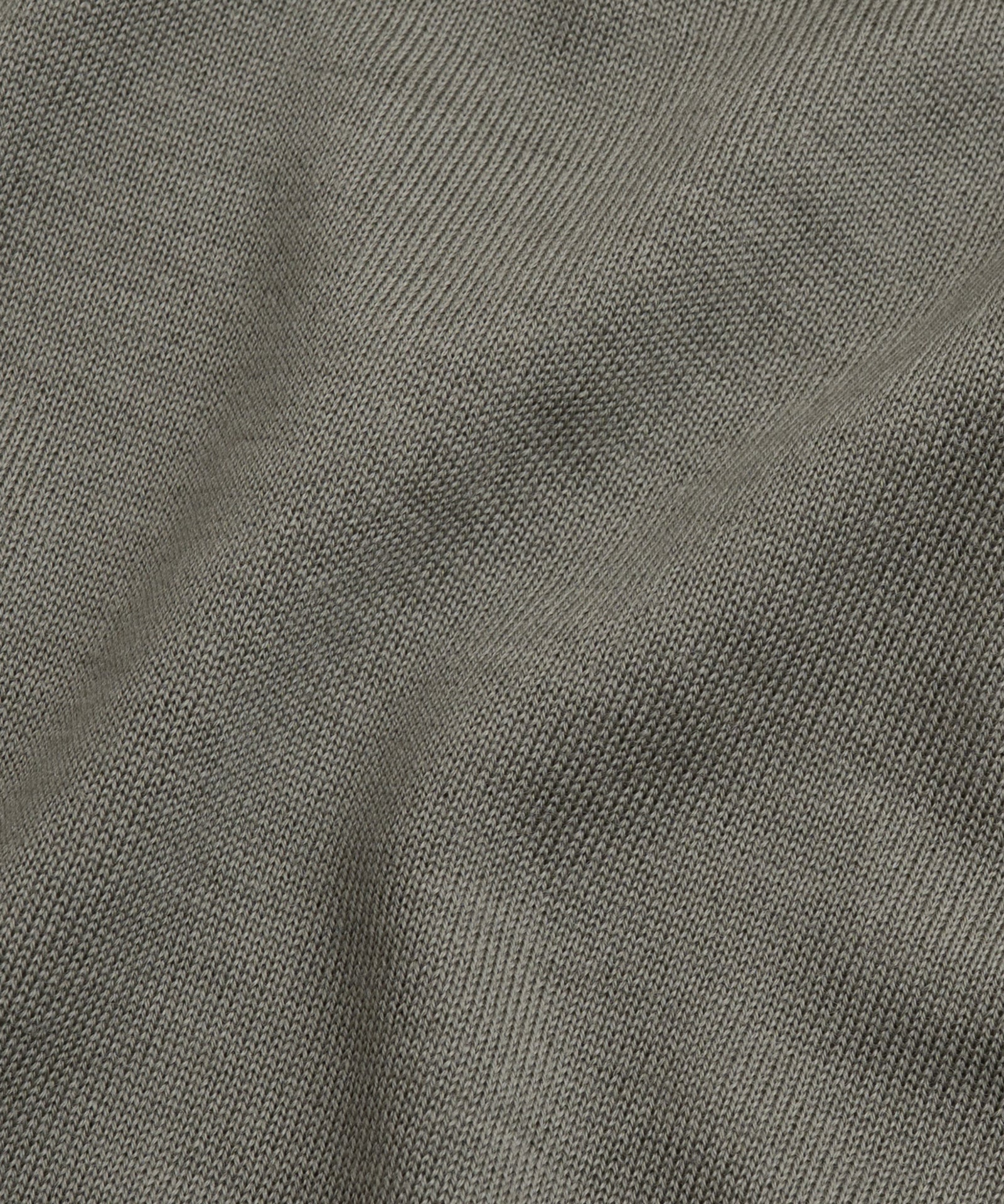 Trui crewneck extra fine merino groen - Image 4