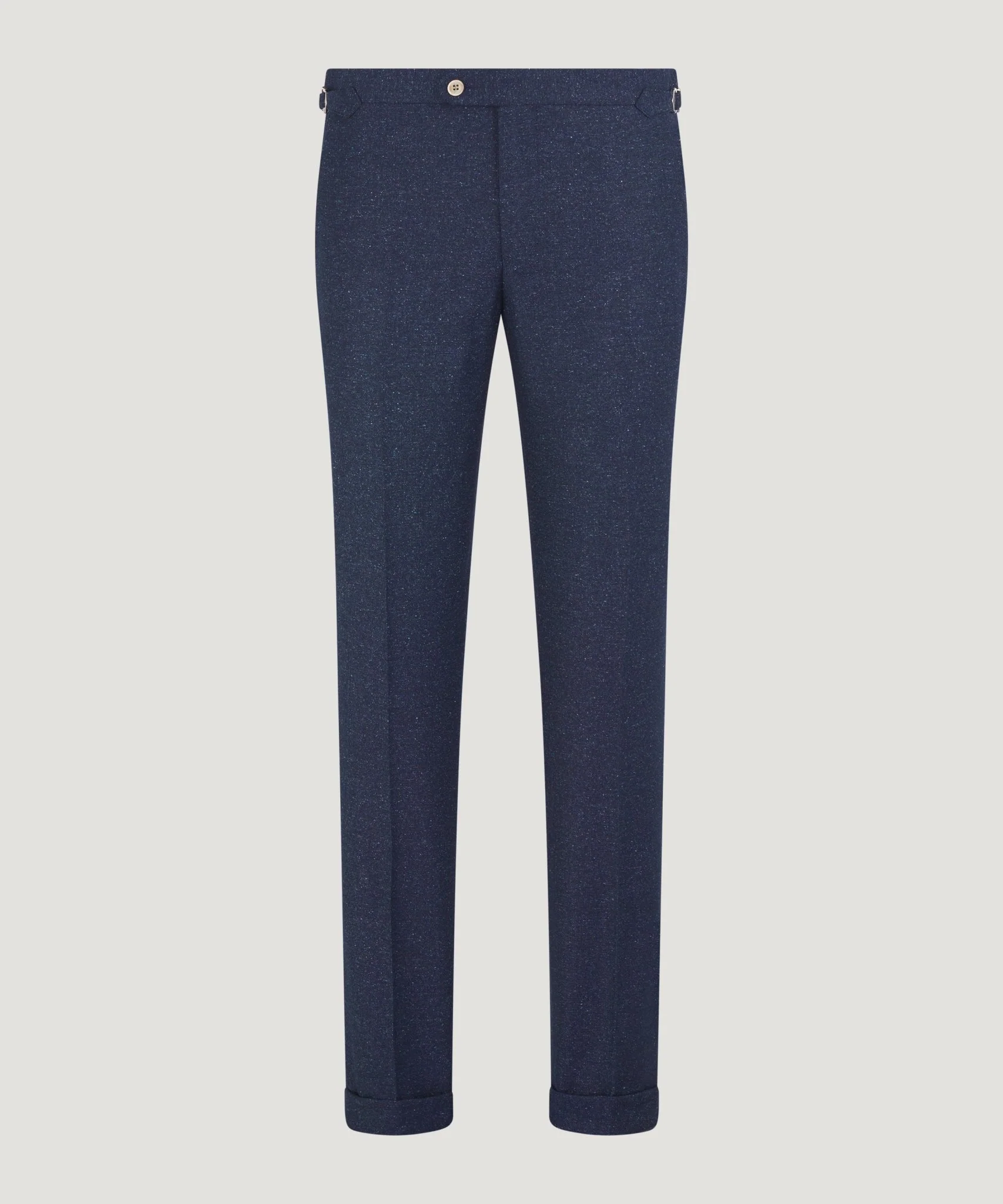 Pak wol/zijde middenblauw (woven by Zignone Active) - Image 6