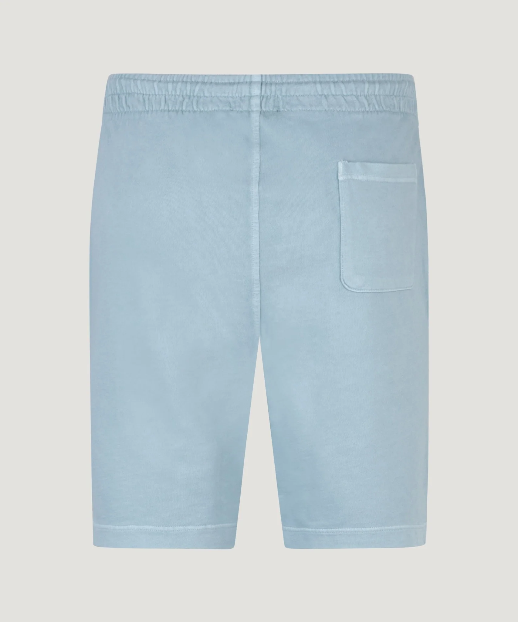 Jersey shorts garment-dyed katoen lichtblauw - Image 3