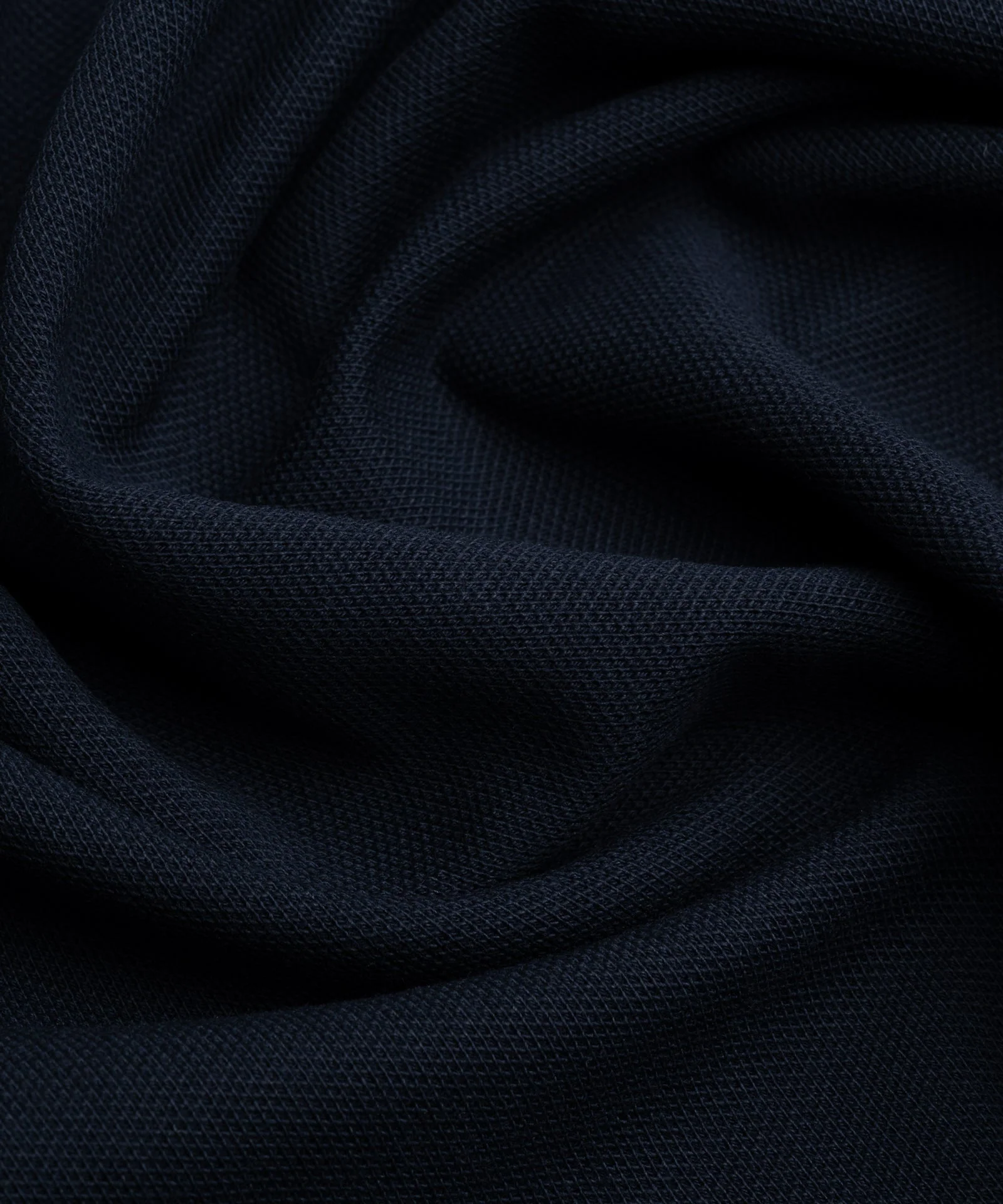 Polo piqué stretch donkerblauw - Image 5