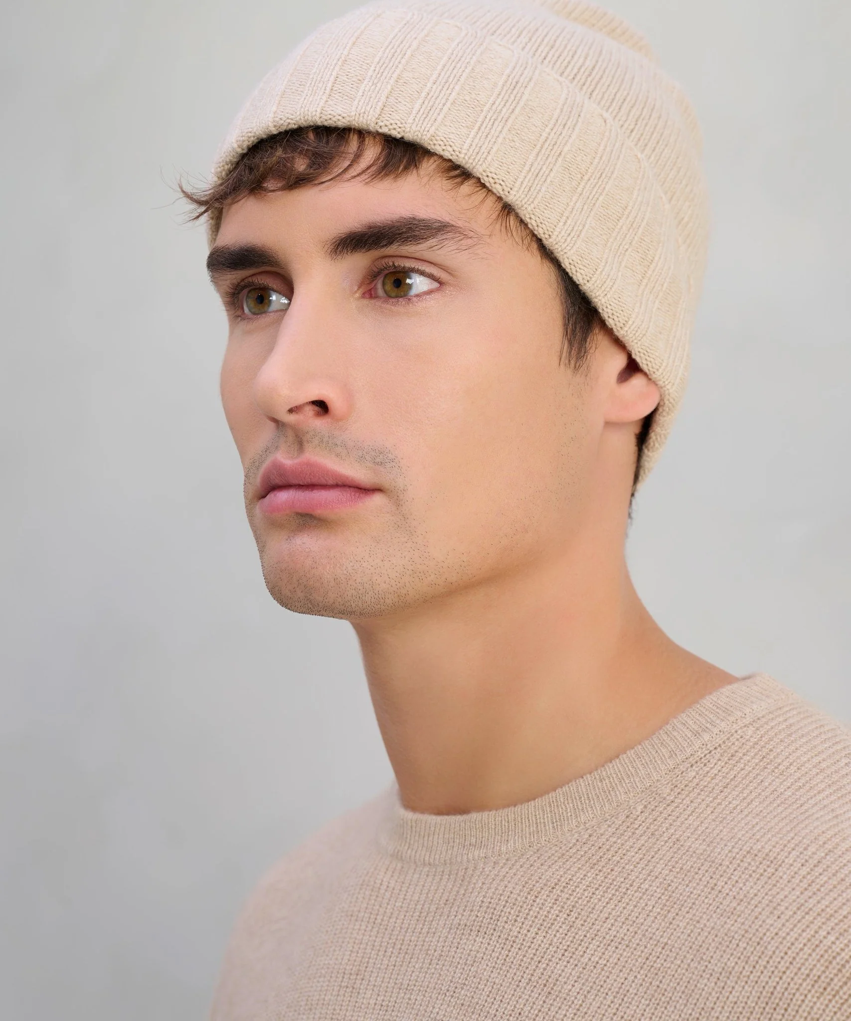 Muts kasjmier beige - Image 2