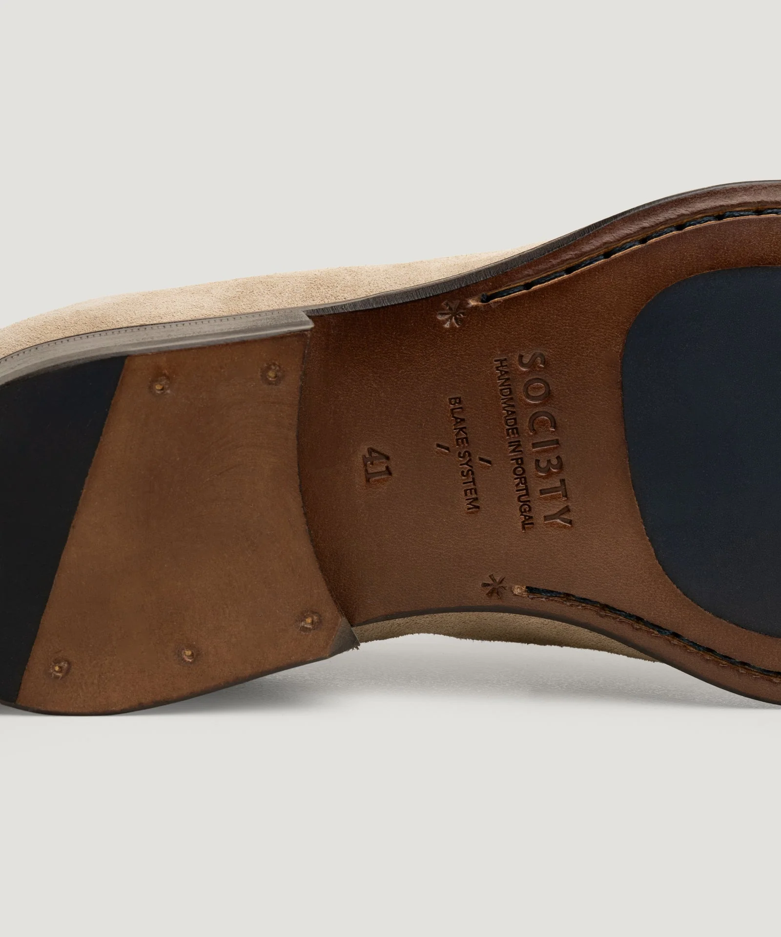 Penny loafer suède beige - Image 7