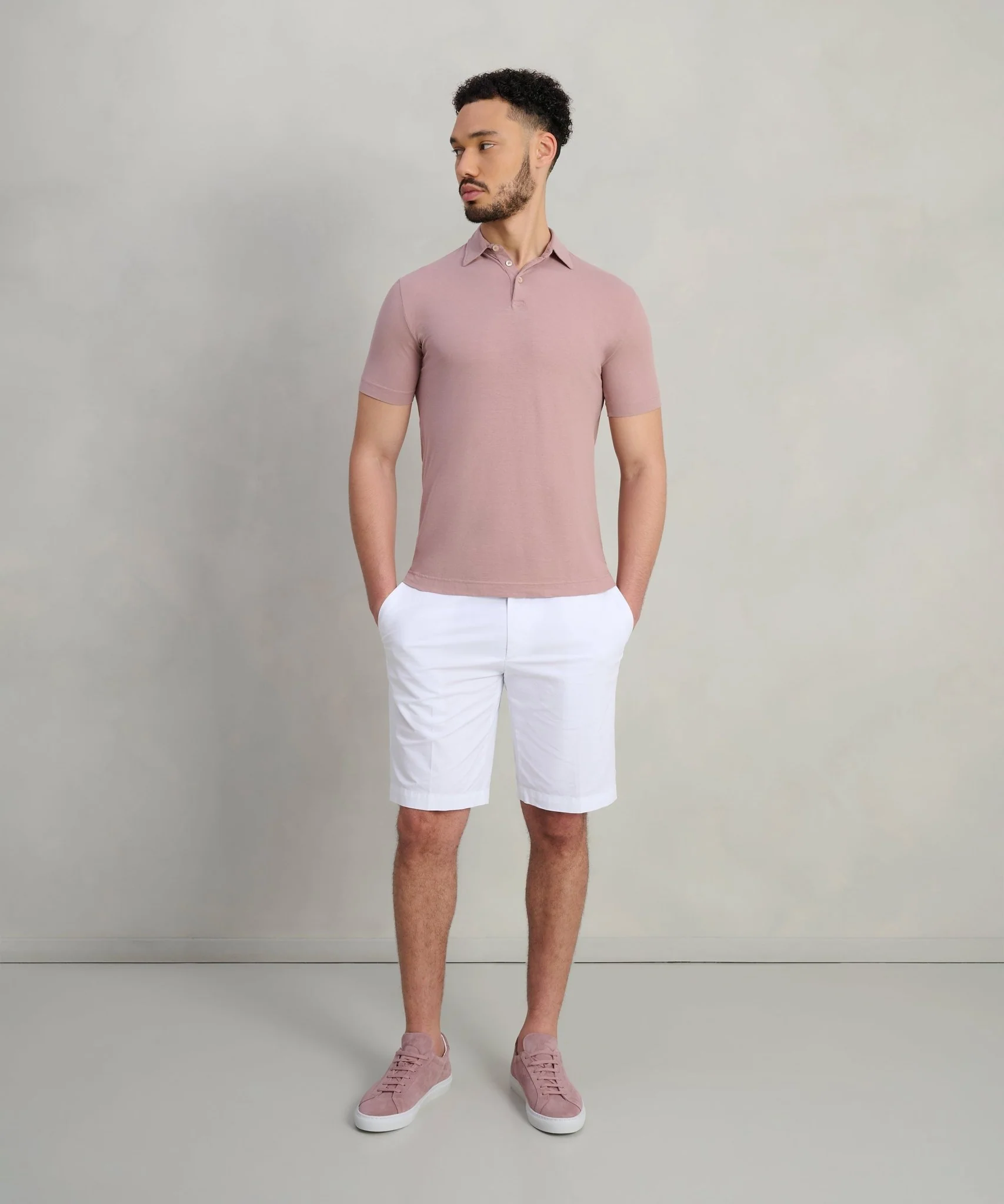 Polo Cool Cotton roze - Image 2