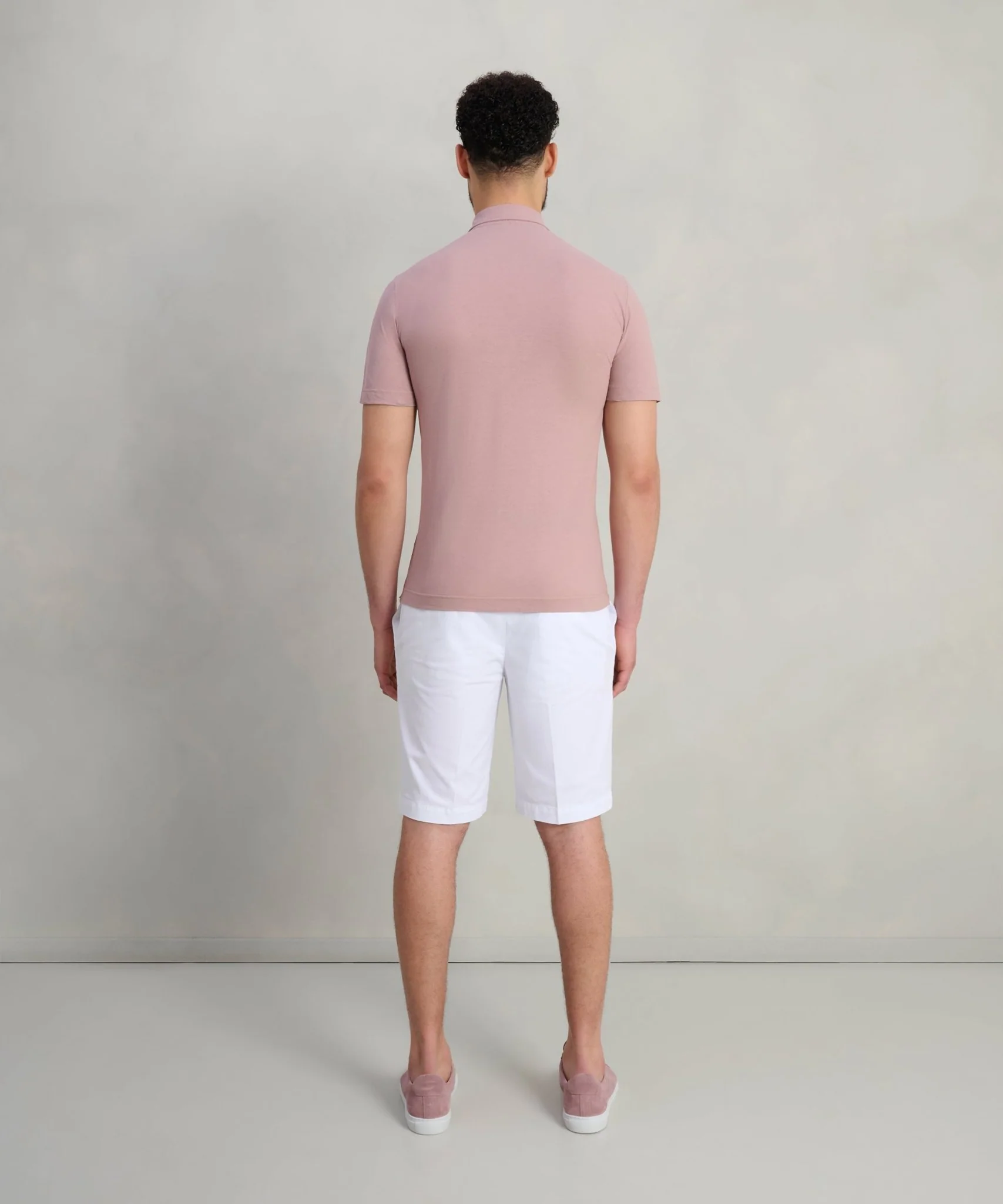 Polo Cool Cotton roze - Image 5