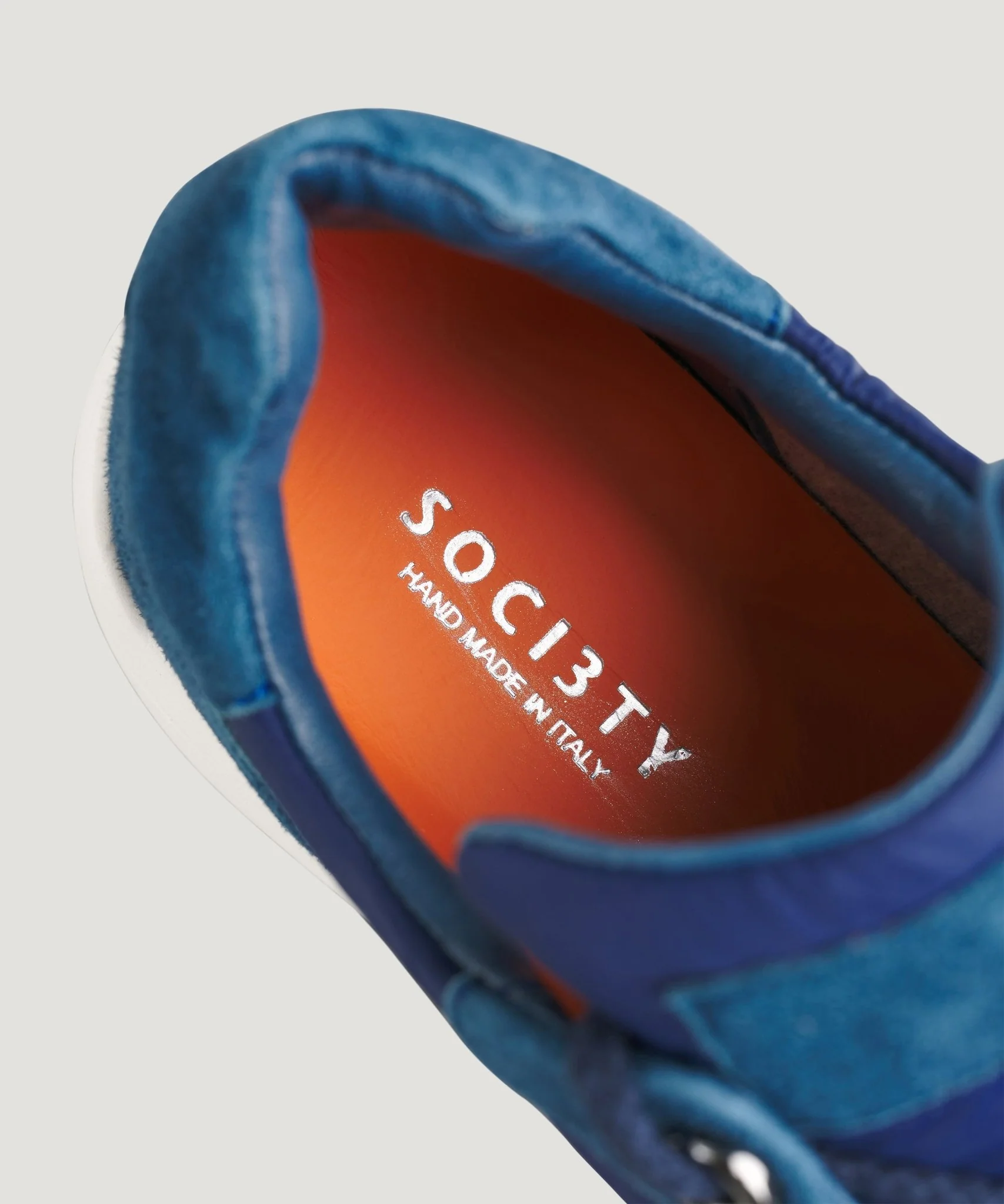 Runner suède/microfiber blauw - Image 3