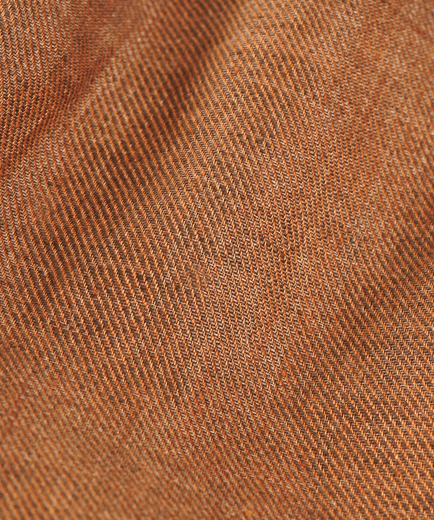 Safari jacket linnen roestbruin - Image 3