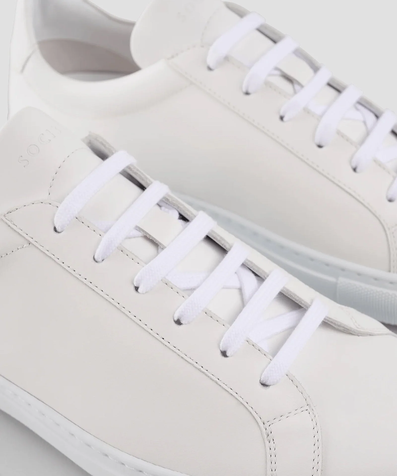 Sneaker leer wit - Image 3