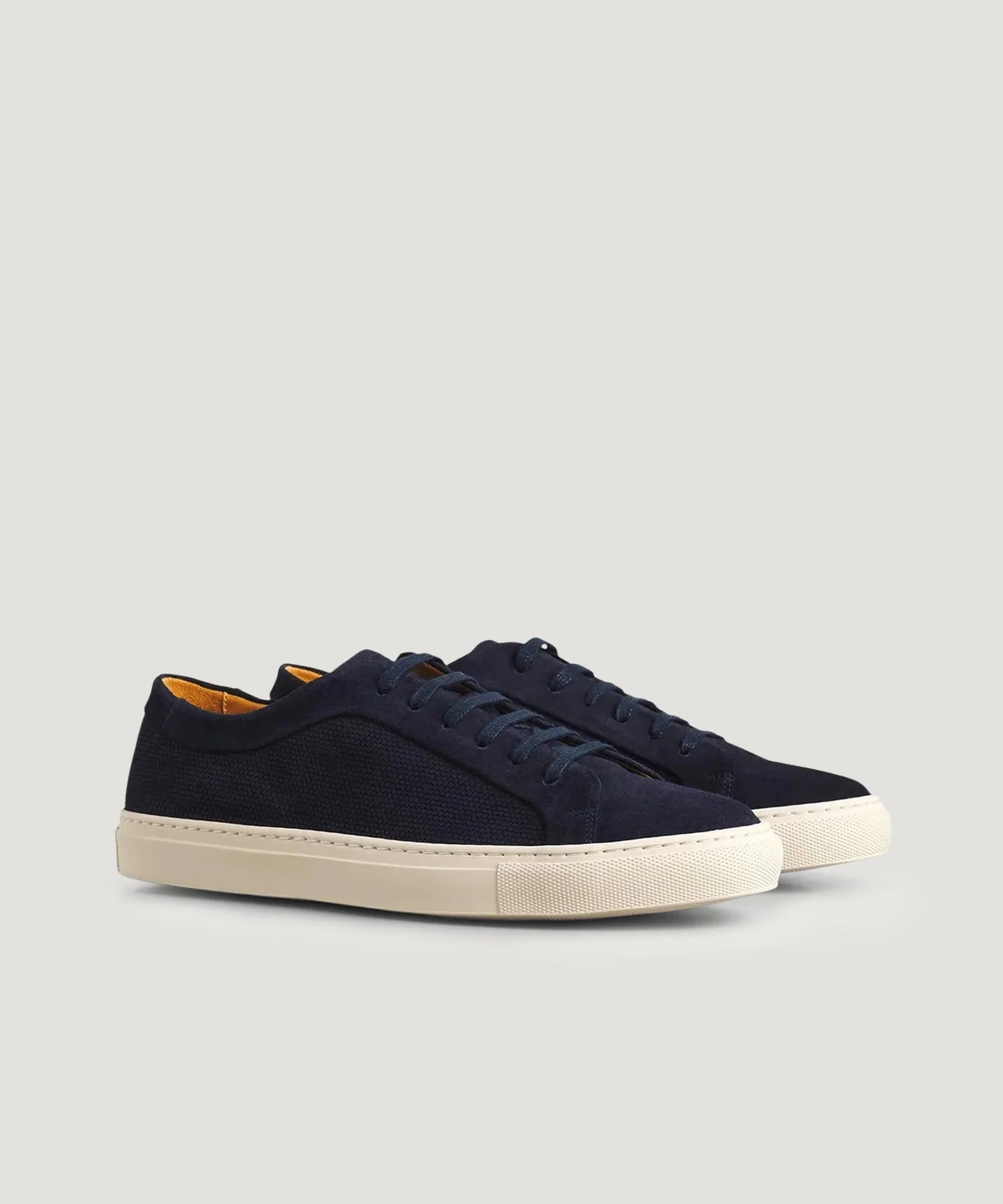 Sneaker suède donkerblauw - Image 2