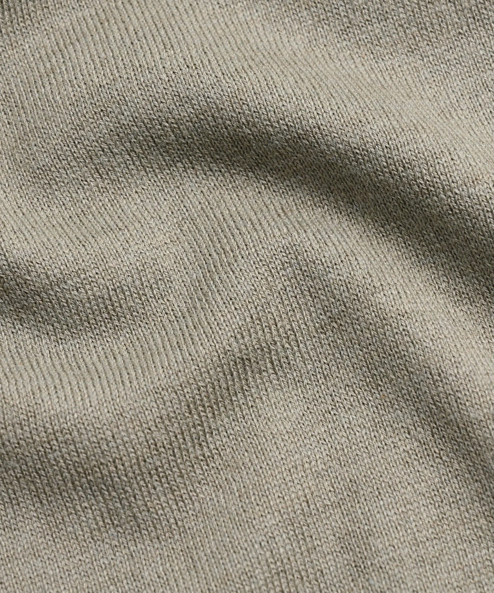 T-shirt katoen/zijde/kasjmier olijfgroen - Image 6