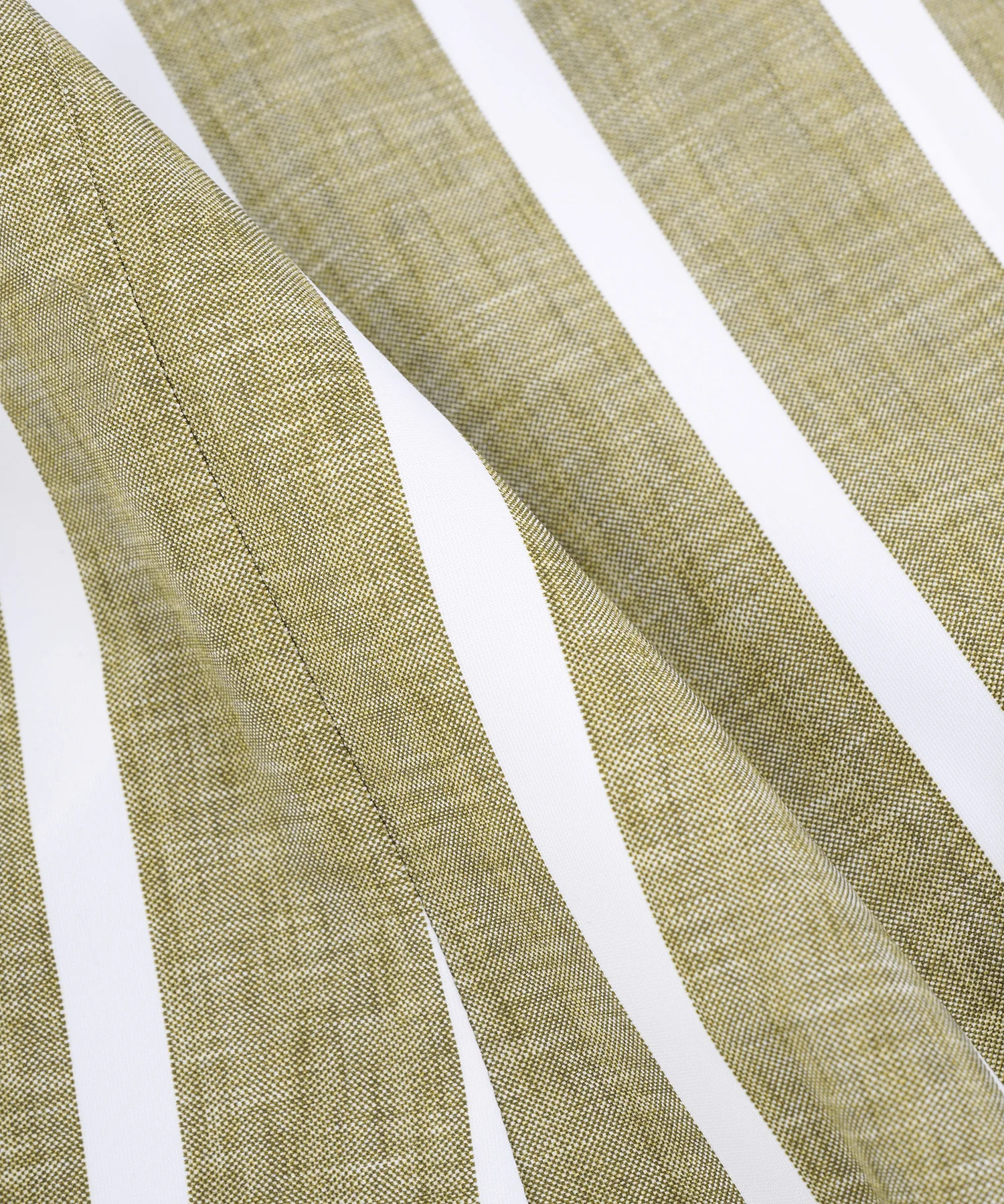 Overhemd techfabric groen/wit gestreept - Image 6